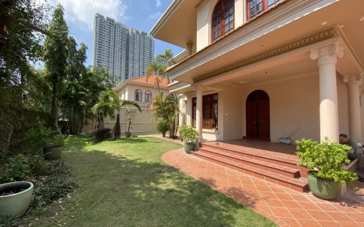 ID: 1363 Classic french style villa for rent in Thao Dien