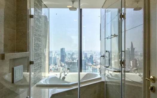ID: 406 | Vinhomes Golden River | Top floor 3-BR apartment for rent | Amazing view of Saigon