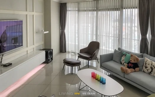 ID: 697 | City Garden:  Large 3-BR apartment for rent furnished in Binh Thanh District, Ho Chi Minh City, Vietnam