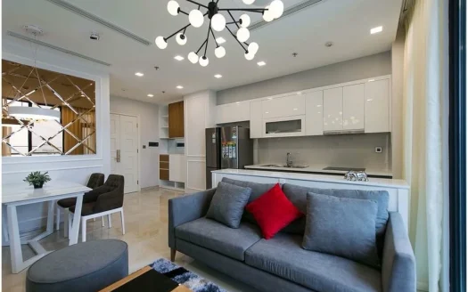 ID: 826 | Vinhomes Ba Son Golden River | 2-BR Furnished apartment for rent in D1 HCMC