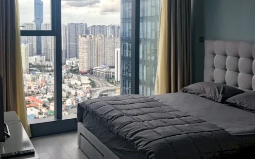 ID: 826 | Vinhomes Ba Son Golden River | 2-BR Furnished apartment for rent in D1 HCMC