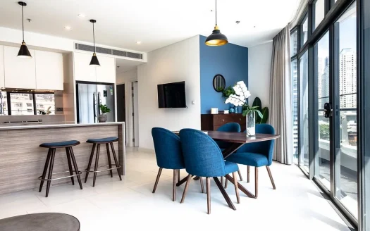 ID: 1676 | City Garden | Furnished 2-BR apartment on low floor (106m2) in Binh Thanh District, Ho Chi Minh City