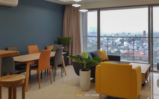 ID: 682 | Masteri Millennium | 3-Bedroom apartment for rent close to District 1 HCMC 14