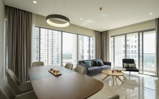 ID: 1159 | Diamond Island | 3-Bedroom apartment for rent | Fully furnished