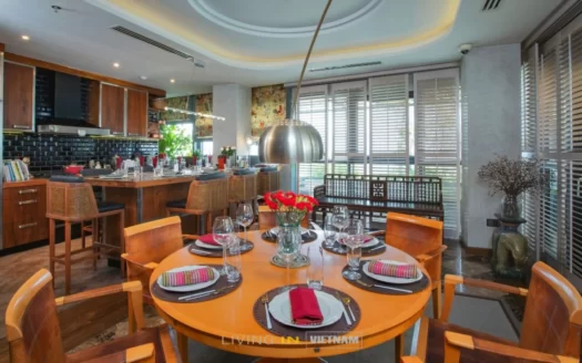 ID: 1117 | Xi Riverview | 2 floor penthouse for rent with river view
