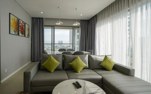 ID: 1663 | Diamond Island | 3-BR Fully furnished condo for rent