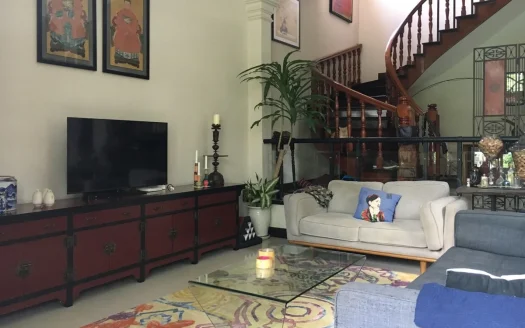 ID: 1218 | Small 3-bedroom villa for rent in Thao Dien