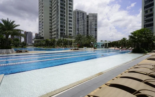 ID: 1801 | Diamond Island | Spacious 3-Bedroom flat with river view in HCMC