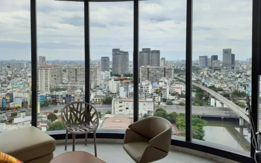 ID: 2144 | Vinhomes Golden River | 3-BR Furnished apt for rent HCMC