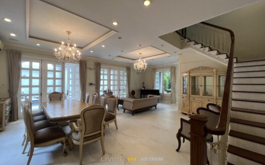 ID: 2235 | Furnished 4-Bedroom house in Thao Dien, HCMC