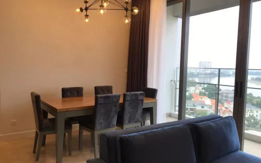 ID: 643 | Good-price 3-bedroom river-view apartment at The Nassim, Thao Dien – redesigned kitchen