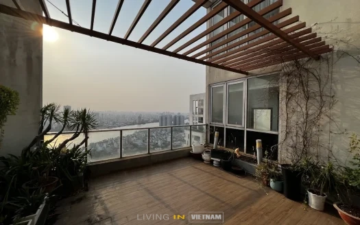 ID: 392 |  Thao Dien Pearl 4BR Penthouse – 500 m² Unfurnished Luxury with 50 m² Terrace & River Views