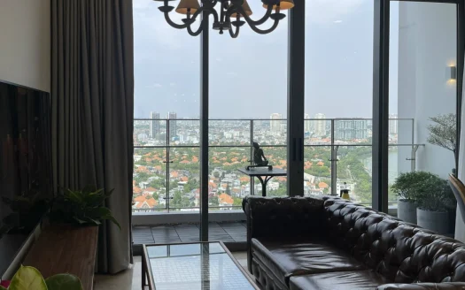 ID: 2278 | Modern 2-bedroom river-view apartment in Thao Dien – high floor (+20)