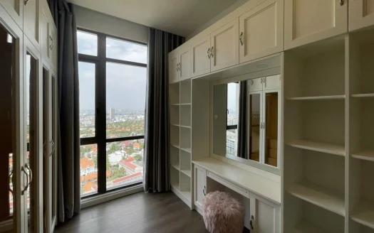 ID: 2278 | Modern 2-bedroom river-view apartment in Thao Dien – high floor (+20)