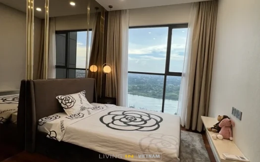 ID: 2321 | Q2 Thao Dien | Furnished 4‑bedroom river‑view apartment for lease (28th floor, Tower T1)