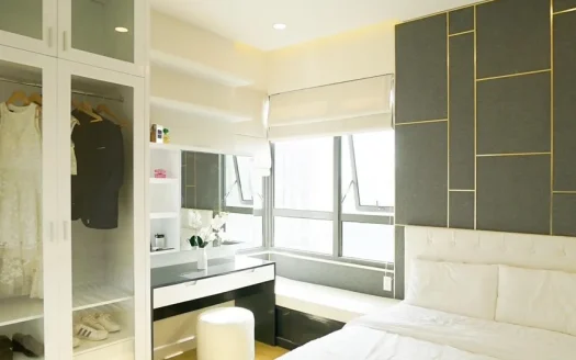 ID: 2378 | Masteri Thao Dien High-Floor 2-Bedroom Apartment with Bunk Bed