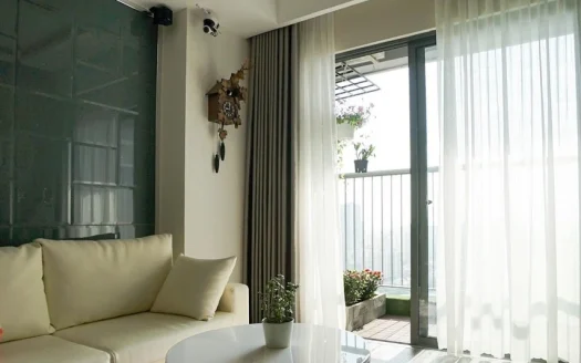ID: 2378 | Masteri Thao Dien High-Floor 2-Bedroom Apartment with Bunk Bed