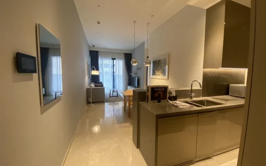 ID: 2376 | Discover a Modern Oasis in the Heart of Ho Chi Minh City: Furnished 2-BR Apartment at The MarQ