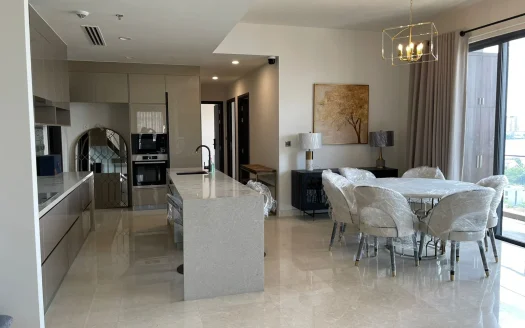 ID: 2390 | Q2 Thao Dien | 182m2 Fully furnished, 4 BR apt.