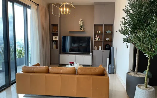 ID: 2390 | Q2 Thao Dien | 182m2 Fully furnished, 4 BR apt.