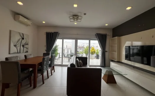 ID: 2362 | Bo Cong An Building | 3BR Terrace Penthouse