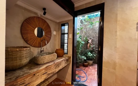 ID: 1030 | Asian Style House for rent in Thao Dien | 5BR