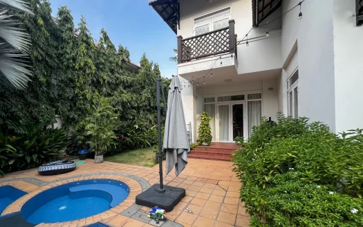 IS: 69 | APSC Compound (Mimosa Street): Unfurnished 4-bedroom villa with private pool – your tropical family oasis