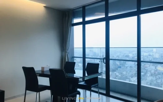 ID: 2484 | City Garden | Furnished 2-BR apt on high floor (117m2), Ho Chi Minh City