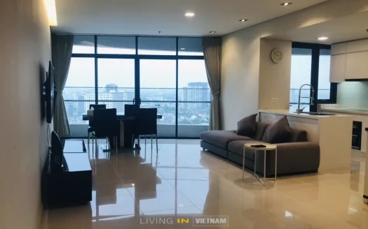 ID: 2484 | City Garden | Furnished 2-BR apt on high floor (117m2), Ho Chi Minh City