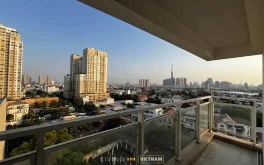 ID: 1607 | River Garden | 3BR apt in Thao Dien, District 2