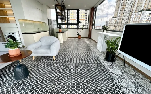 ID: 2490 | Small 2BR Penthouse (110m2) in Thao Dien