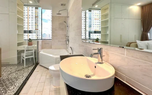 ID: 2490 | Small 2BR Penthouse (110m2) in Thao Dien