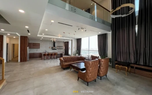 ID: 2423 |  Thao Dien Pearl | Unfurnished penthouse for rent