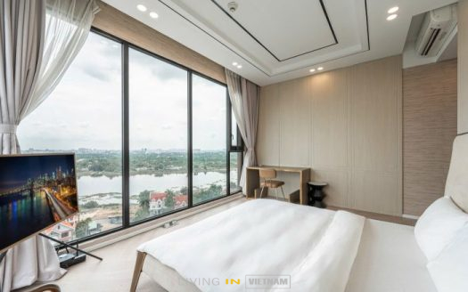 ID: 2627 | d’Edge Thao Dien | Furnished 4 BR apartment for rent