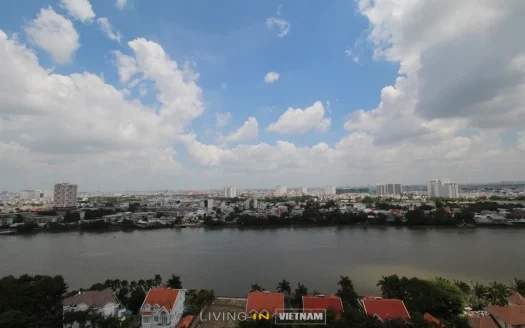 ID: 2450 | River Garden | Unfurnished 3BR apt in Thao Dien, District 2