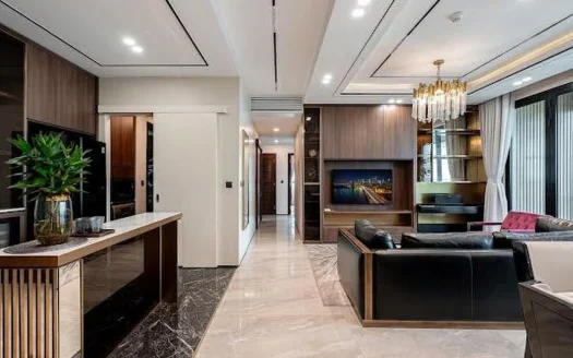 ID: 2628 | d’Edge Thao Dien | Furnished 4 BR apartment for rent