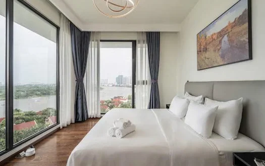 ID: 2628 | d’Edge Thao Dien | Furnished 4 BR apartment for rent