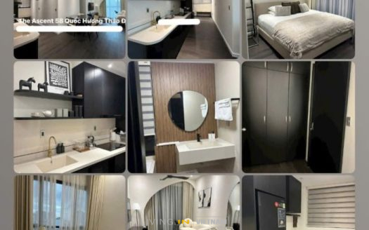 ID: 2638 | The Ascent Thao Dien | Design 2BR apartment
