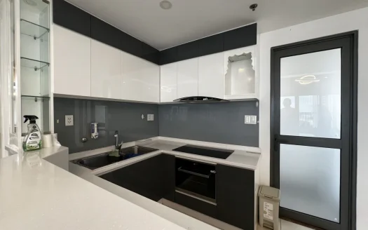 ID: 2488 | Masteri Thao Dien: Modern 3-bedroom apartment with open kitchen – 12th floor, T5 tower, fully furnished.