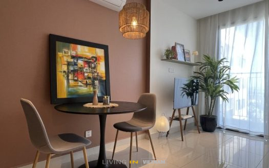 ID: 2672 | Hygge & Boho Style 1-bedroom + day bed / desk Apartment for Rent at The Origami, Vinhomes Grand Park