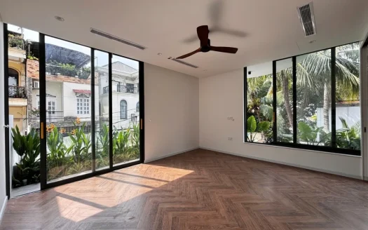 ID: 2610 | Modern 4-Bedroom house for rent with large yard and pool near ISHCMC