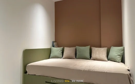 ID: 2672 | Hygge & Boho Riverside 1BR | Designer Workspace | River View | Vinhomes Grand Park