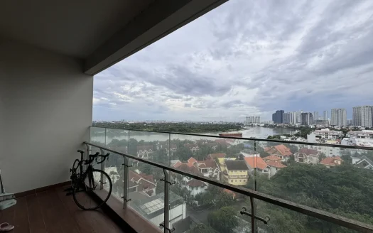 ID: 2676 | d’Edge Thao Dien | Unfurnished 3 BR apt on mid floor