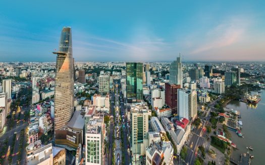 Ho Chi Minh City skyline — a modern, vibrant base for digital nomads