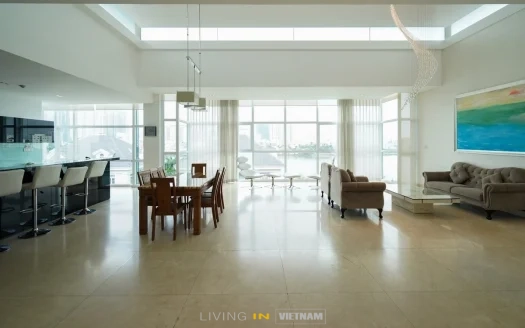 ID: 623 | Luxury apartment in Thao Dien, HCMC | 4-Bedroom penthouse for rent
