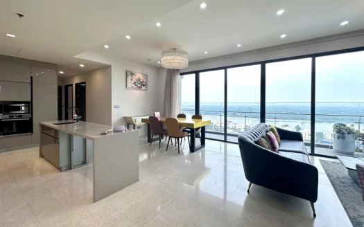 ID: 2759 | Q2 Thao Dien | Furnished 4‑bedroom river‑view apartment for lease (Mid floor, Tower 3)