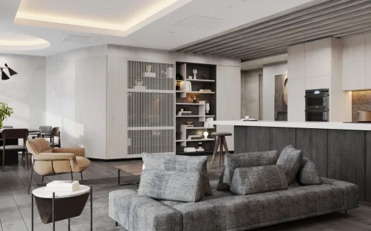 ID: 2743 | Designer 2BR for Rent Xi Riverview Palace | High Floor River View
