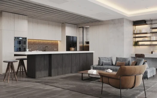 ID: 2743 | Designer 2BR for Rent Xi Riverview Palace | High Floor River View