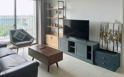 ID: 2762 | Spacious 3-Bed River View Apt | Masteri Thao Dien | $1,200