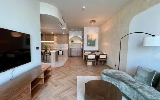 ID: 2791 | dEdge Thao Dien  | Nicely decorated 2 BR apt for rent